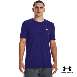 Under Armour UA Mens Seamless Wave Short Sleeve อันเดอร์ อาร์เมอร์ เสื้อออกกำลังกาย สำหรับผู้ชาย