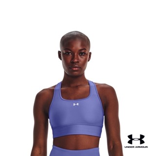 Under Armour UA Womens Crossback Longline Sports Bra อันเดอร์ อาร์เมอร์ เสื้อออกกำลังกาย สำหรับผู้หญิง