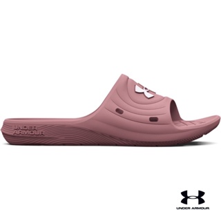 Under Armour UA Womens Locker IV Slides อันเดอร์ อาร์เมอร์ รองเท้าแตะสำหรับใส่ลำลอง สำหรับผู้หญิง