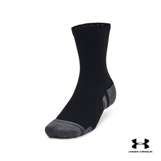 Under Armour Unisex UA Performance Cotton 3-Pack Mid-Crew Socks