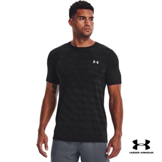 Under Armour UA Mens Seamless Radial Short Sleeve อันเดอร์ อาร์เมอร์ เสื้อออกกำลังกาย สำหรับเพศชาย