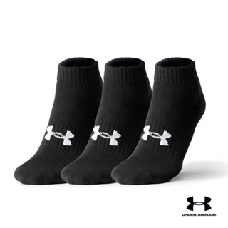 Under Armour UA Unisex UA Core Low Cut 3-Pack Socks อันเดอร์ อาร์เมอร์ ถุงเท้า สำหรับทุกเพศ รุ่น Low Cut