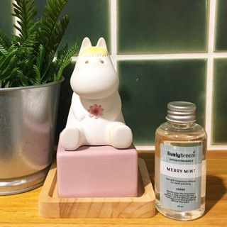 LIVELY BREEZE เครื่องหอมเซรามิกรูปสนอร์กเมเดน พร้อมน้ำหอม 60 มล.  💖 SNORKMAIDEN Ceramic Fragrance Diffuser se