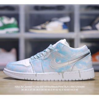 Nike Air Jordan 1 retro Low top OG AJ1 Jordan Generation รองเท้าผ้าใบลําลอง ข้อสั้น เหมาะกับการเล่นกีฬา