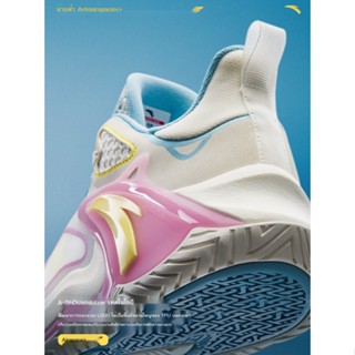 💞ขายใหญ่💞ANTA Airspace 4 Cement Nemesisรองเท้าบาสเก็ตบอลผู้ชายกันกระแทกLight Anti-Rolloverมืออาชีพรองเท้าผู้ชายกีฬารอง