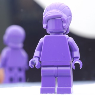 LEGO Plain Dark Purple Monochrome Town &amp; City