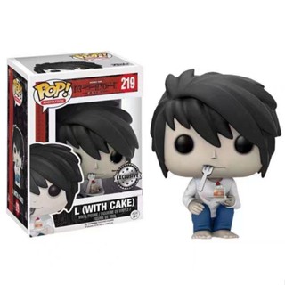 ✥♗✗FUNKO POP Death Note 217 Liu Ke 218 Yagami Moon รูปชุดเครื่องประดับของเล่นตุ๊กตากล่อง