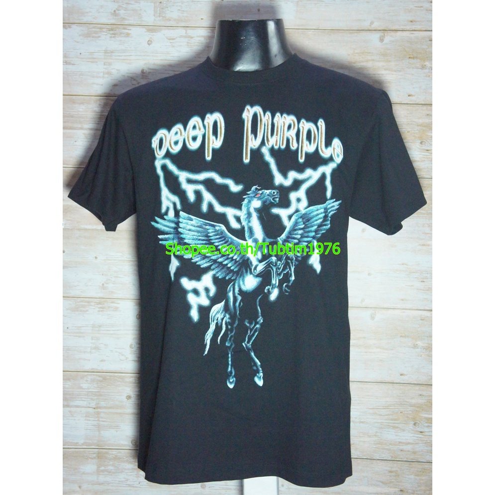 เสื้อวง Deep Purple วงร็อค เมทัล สากล วินเทจ ดีปเพอร์เพิล DPE552