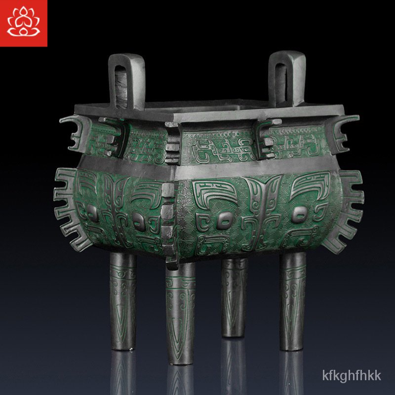 Pure Brass Bronze Tripod Decoration Lucky Tripod Home Decorations and Accessories Crafts Office Livi