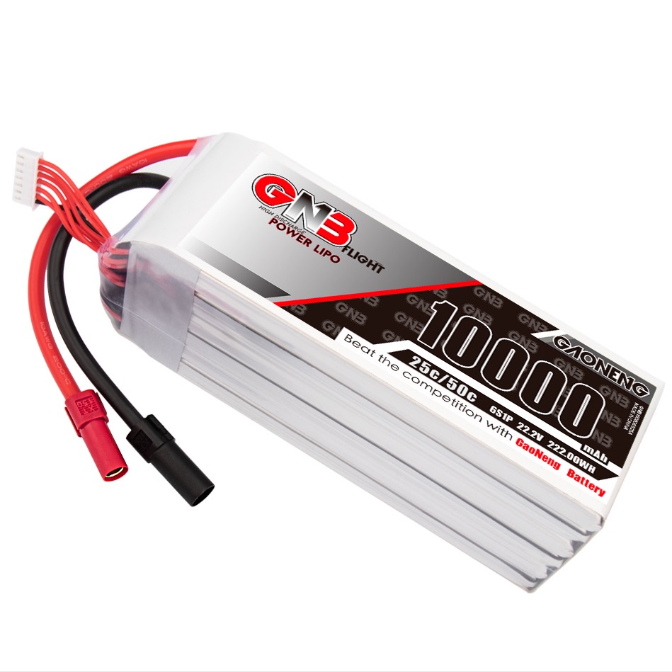 ✹GNB GAONENG 10000MAH 10AH 6S 22.2V 25C 50C XT150 LiPo battery Agriculture Drone Quads