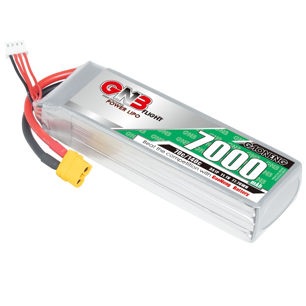 ✰GNB GAONENG 7000mah 3S 11.1V 70C 140C XT60 RC LiPo Battery RC Car Drone Boat Airplane Jets RC Hobbi