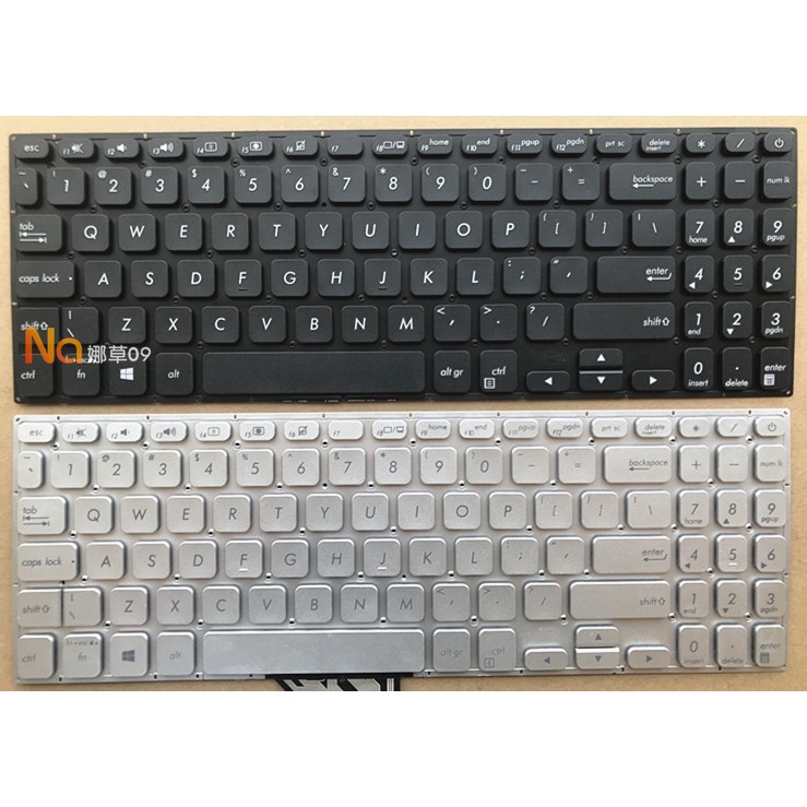 Asus Lingyao S 2nd Generation VivoBook S530U S5300U S5300F Y5100 คีย์บอร์ด