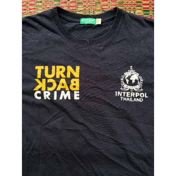 เสื้อยืดตำรวจสากล Interpol