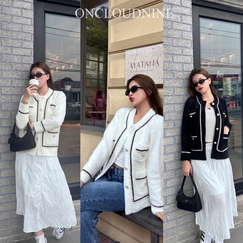 ✿ Oncloudnine.bkk ♡Molly cardigan 🤎🔔