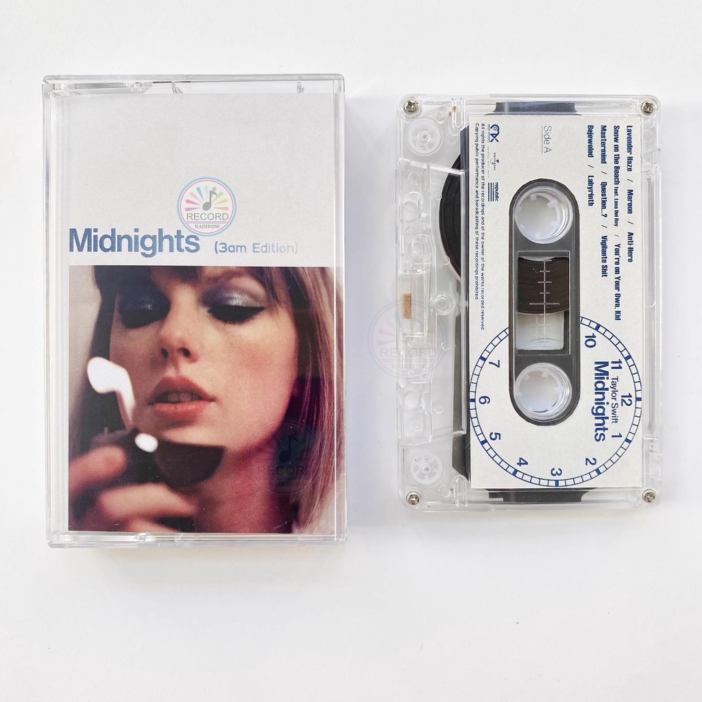 Taylor Swift - Midnights Cassette Tape Taylor Swift Album[Sealed]Brand New