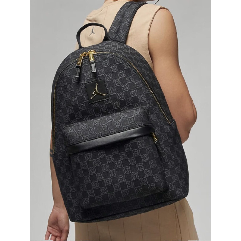 ¤กระเป๋าเป้สะพายหลัง Nike ของแท้สำหรับผู้ชายและผู้หญิง Air Jordan กระเป๋ากีฬาและสันทนาการพิมพ์กระเป๋