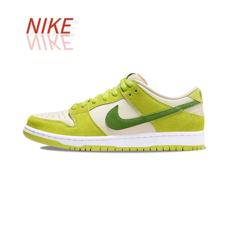 100% authentic wear-resistant low beige sneakers Nike SB Dunk Low pro "sour apple" trendy green apple retro anti-slip sn