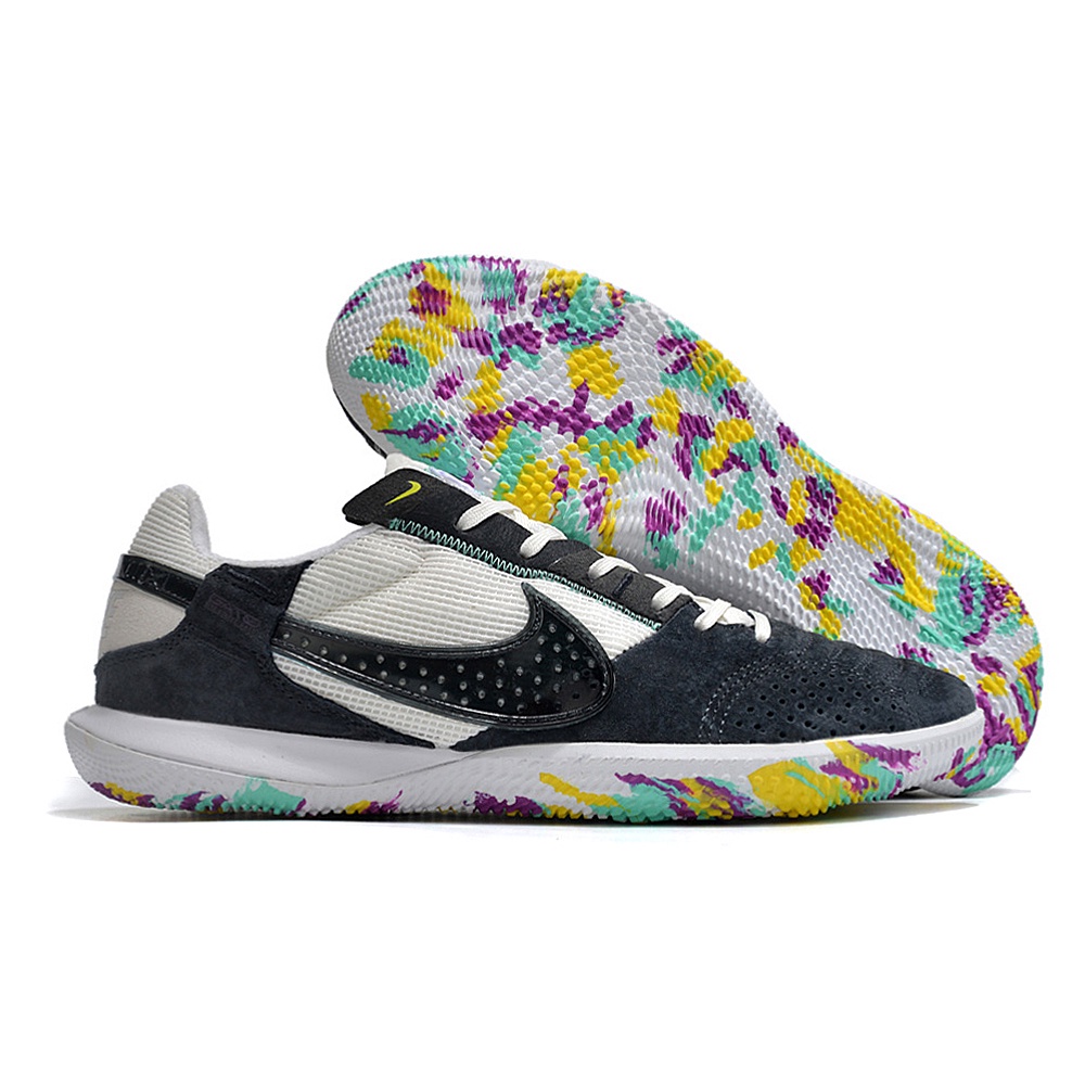 รองเท้าฟุตบอล รองเท้าหนัง สีดํา ขนาดเล็ก MD-sole Streetgato Eur39-45