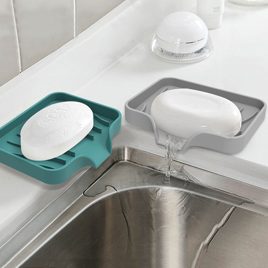 Kitchen sink soap dish soap dispenser