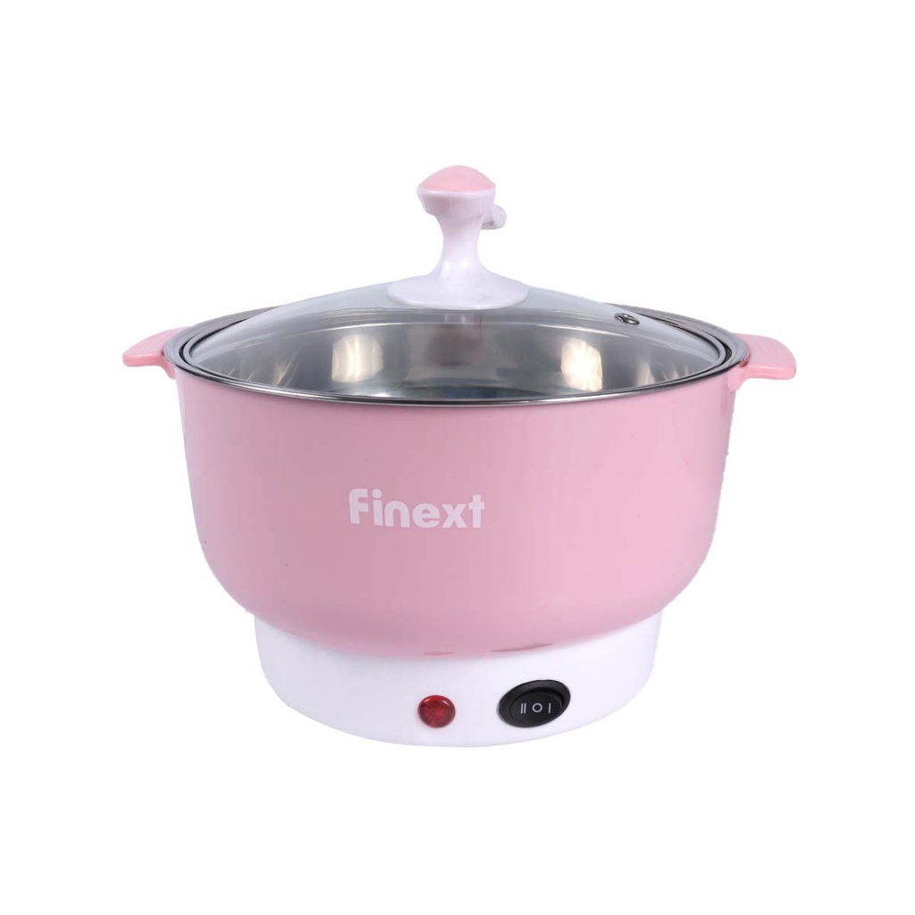 FINEXT หม้อสุกี้ 1.8 ลิตร รุ่น FN-EP02 สีชมพู |MC| - รูปที่ 2
