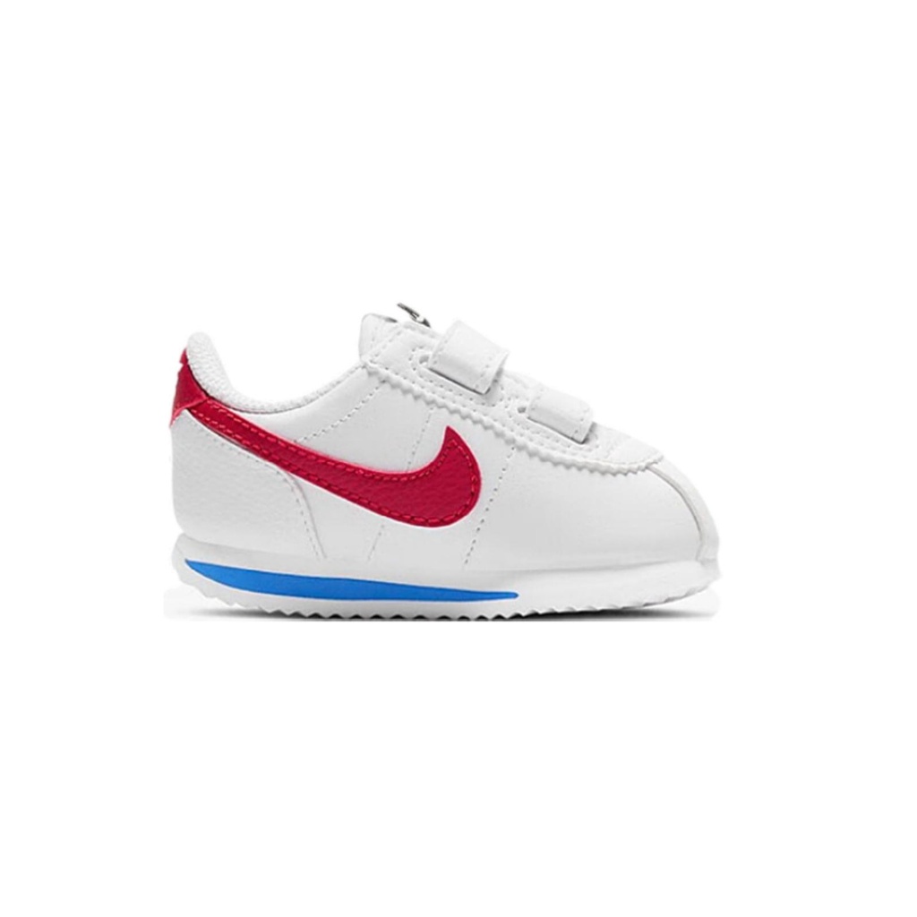 ✴◈✣รองเท้าเด็ก Nike/Nike CORTEZ BASIC Forrest Gump รองเท้าผ้าใบ Velcro สำหรับทารกและเด็กวัยหัดเดิน 904769-103