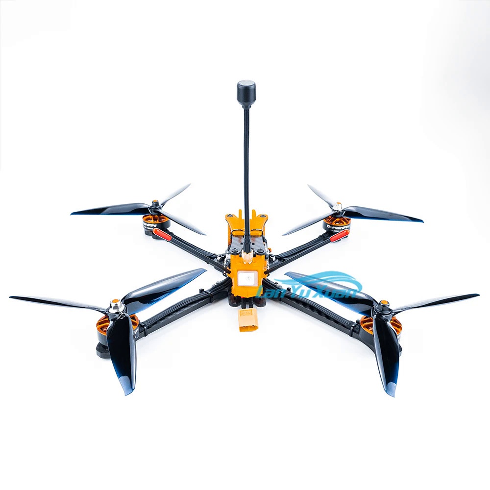 DarwinFPV FPV จมูก Darwin129 Q Uadcopters 280มิลลิเมตร7นิ้ว F4 OSD 50A BLHeli_S Dshot600 800มิลลิวัต