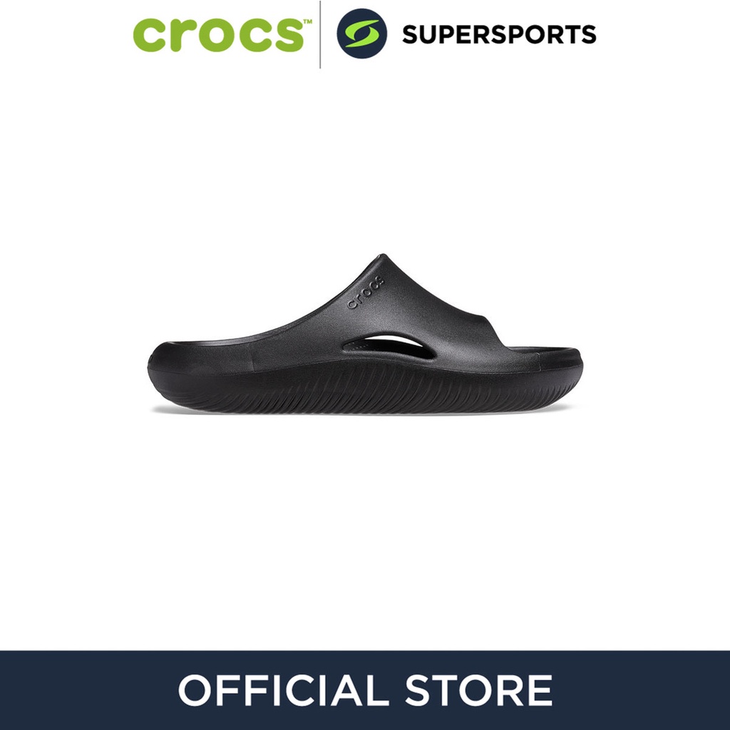 CROCS Mellow Slide รองเท้าแตะแบบสวมผู้ใหญ่