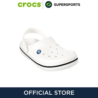 CROCS Crocband รองเท้าลำลองผู้ใหญ่ สีขาว