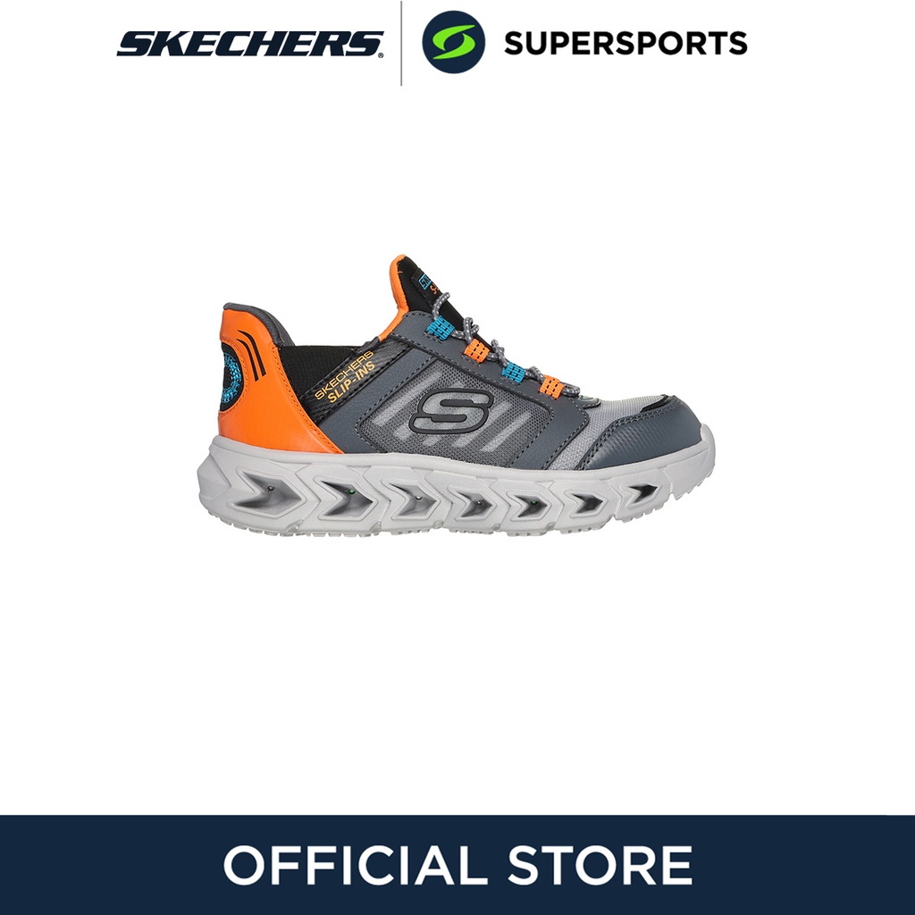 SKECHERS Slip-Ins: Hypno-Flash 2.0 - Odelux รองเท้าลำลองเด็กผู้ชาย