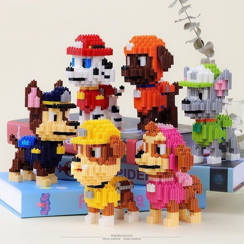 เลโก้ เลโก้1บาท เลโก้ skibidi toilet ประกอบของเล่นเด็ก Wang Wang Dog Team Building Blocks เข้ากันได้กับเลโก้อนุภาคเล็กๆโมเดลตัวการ์ตูนสำหรับผู้ใหญ่