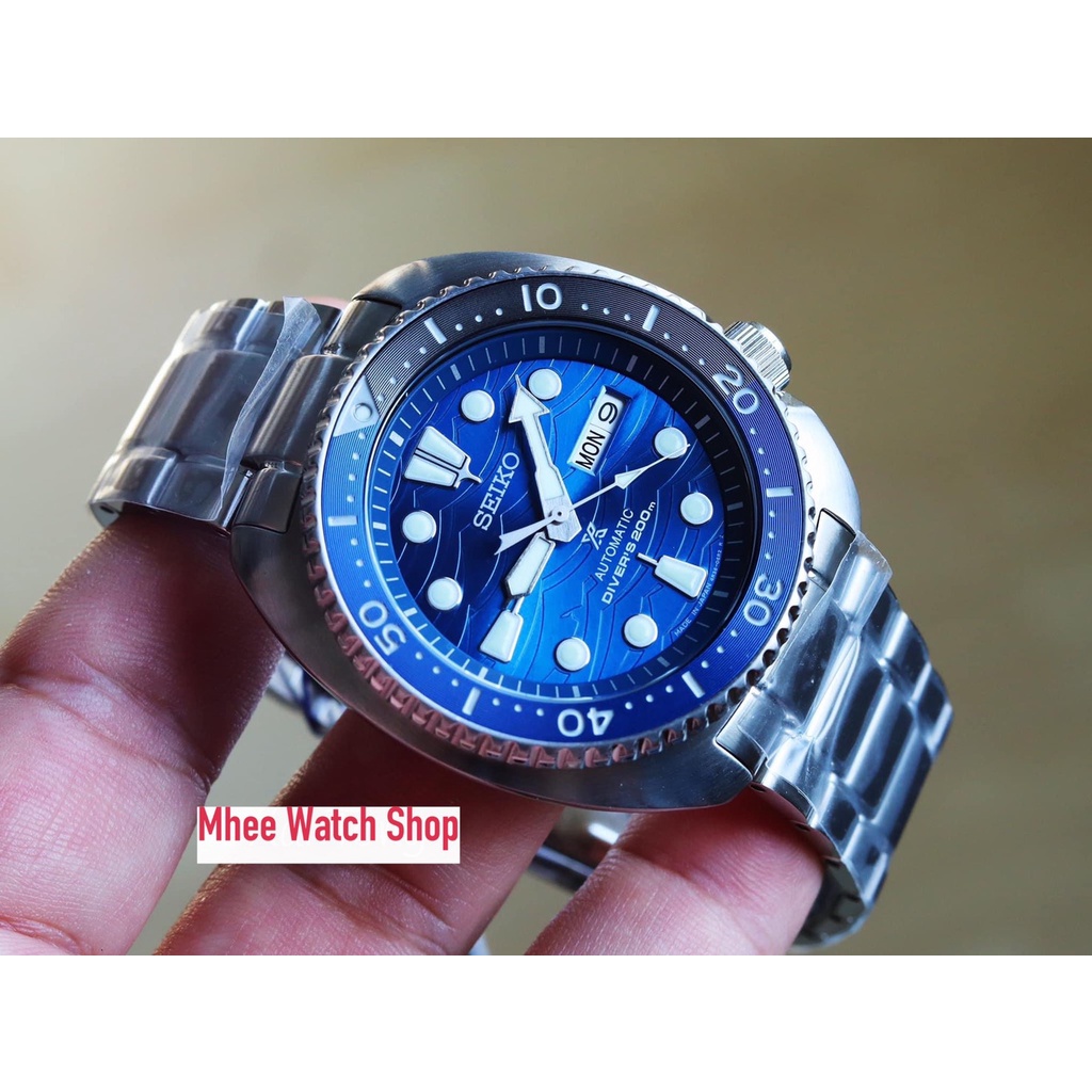 Seiko Prospex Turtle Sepcial edition Save The Ocean Automatic Diver's SRPD21 SRPD21J1 SRPD21J 200M Men's Watch