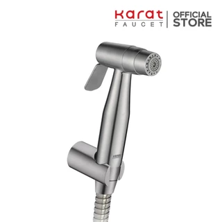 Karat Faucet ชุดสายฉีดชำระสแตนเลส 304 ปรับน้ำ 2 ระดับ สายยาว 120 ซม. รุ่น KA-16-345-63