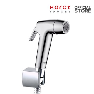 Karat Faucet ชุดฉีดชำระสีโครเมี่ยม ปรับน้ำ 2 ระดับ สายสแตนเล…