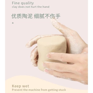 Kidslover เครื่องปั้นดินเผาเด็ก DIY ของเล่นเสริมจินตนาการ กิจกรรมแฮนด์เมด เครื่องปั้นดินเผา