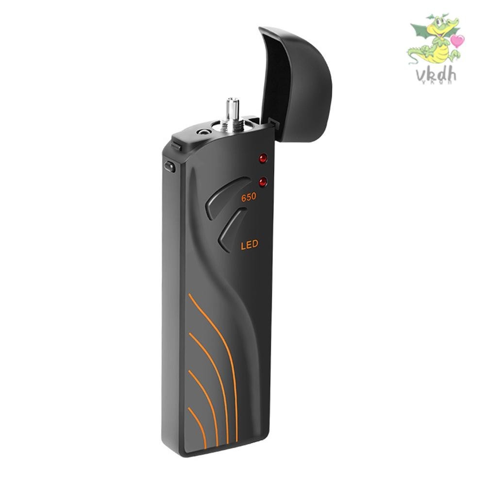 VK Handheld 15mw Fiber Optic Tester Portable Pen Type Red Light Visual Fault Locator Rechargeable Clampshell Fiber