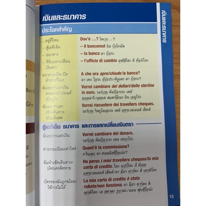 DKTODAY หนังสือ คู่มือสนทนาฉบับพกพา ภาษาอิตาลี+CD ราคา ถูกที่สุด ดีลบีเคเค แกลเลอรีภาพที่ 7