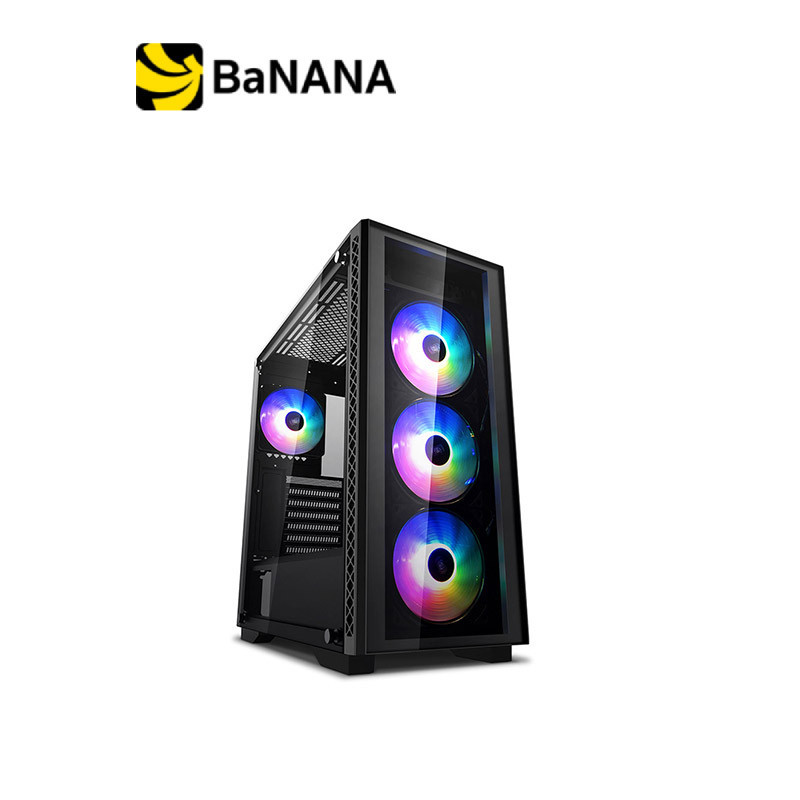เคสคอมพิวเตอร์ Deepcool Computer Case ATX Matrexx 50 ARGB 4F - Black by Banana IT