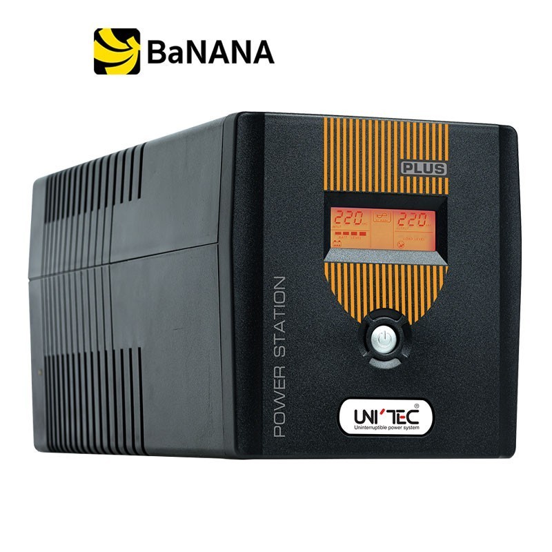 เครื่องสำรองไฟ UNITEC UPS Plus 1200VA/840W by Banana IT