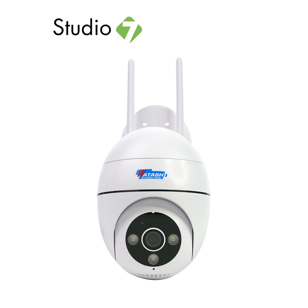 กล้องวงจรปิด WATASHI WIOT1042F-3M Smart Wi-Fi Camera 3MP by Studio7