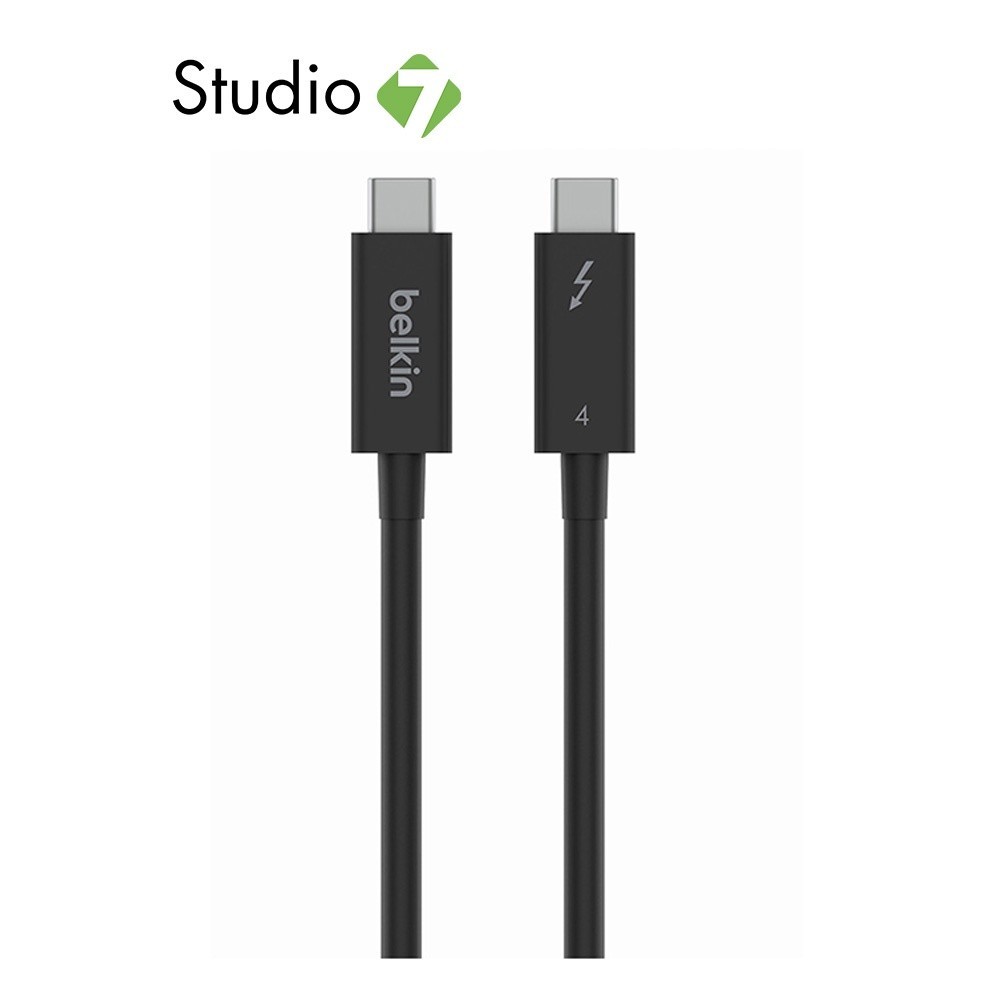 สายชาร์จ Belkin ThunderBolt 4 Cable (INZ003bt1MBK) by Studio 7