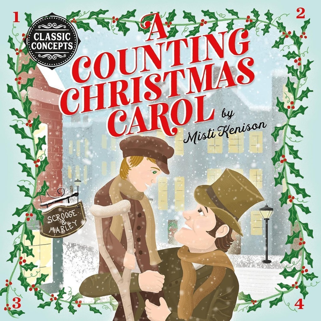 หนังสืออังกฤษใหม่ A Counting Christmas Carol [Hardcover]