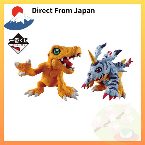 Bandai Ichiban Kuji Digimon Series Digimon Ultimate Evolution C Prize Agumon &amp; Gabumon Figure 【 Direct From Japan 】