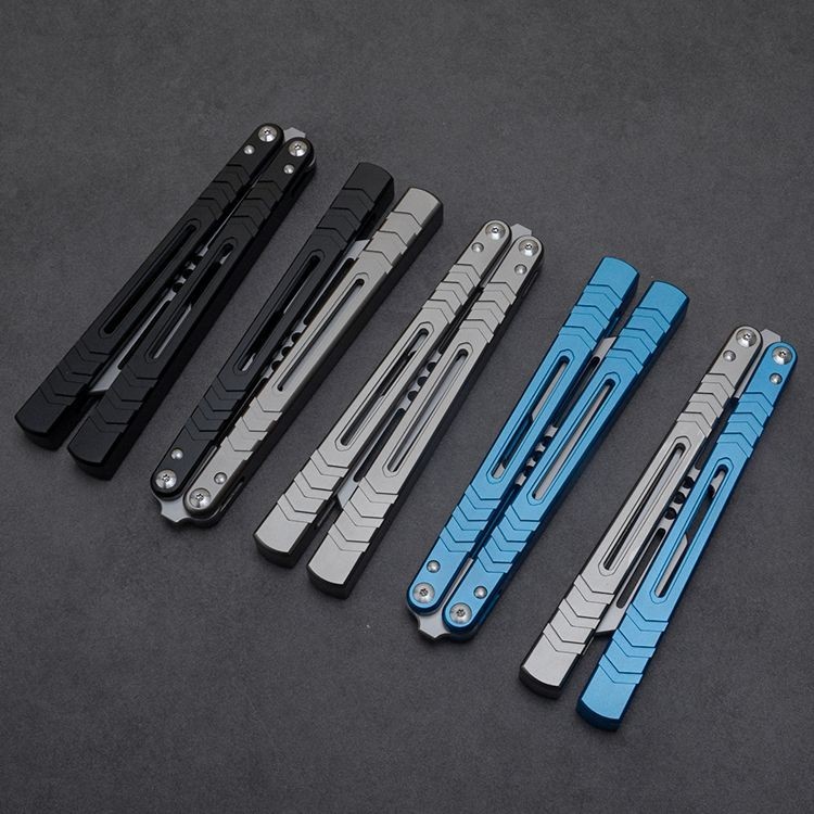 Balison ของเล่นแฟนซี มีดบาลิซอง มีดควง มีดซ้อม สำหรับซ้อมควง ทําจากอลูมิเนียมอัลลอยด์ Libra tuning f