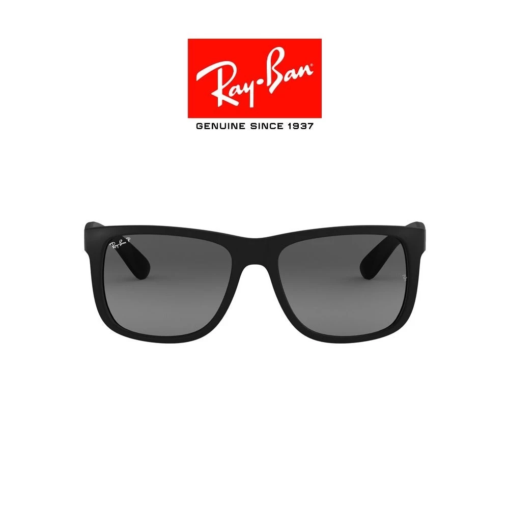 Ray-Ban Justin Polarized - RB4165F 622/T3 size 55 -sunglasses แว่นกันแดด