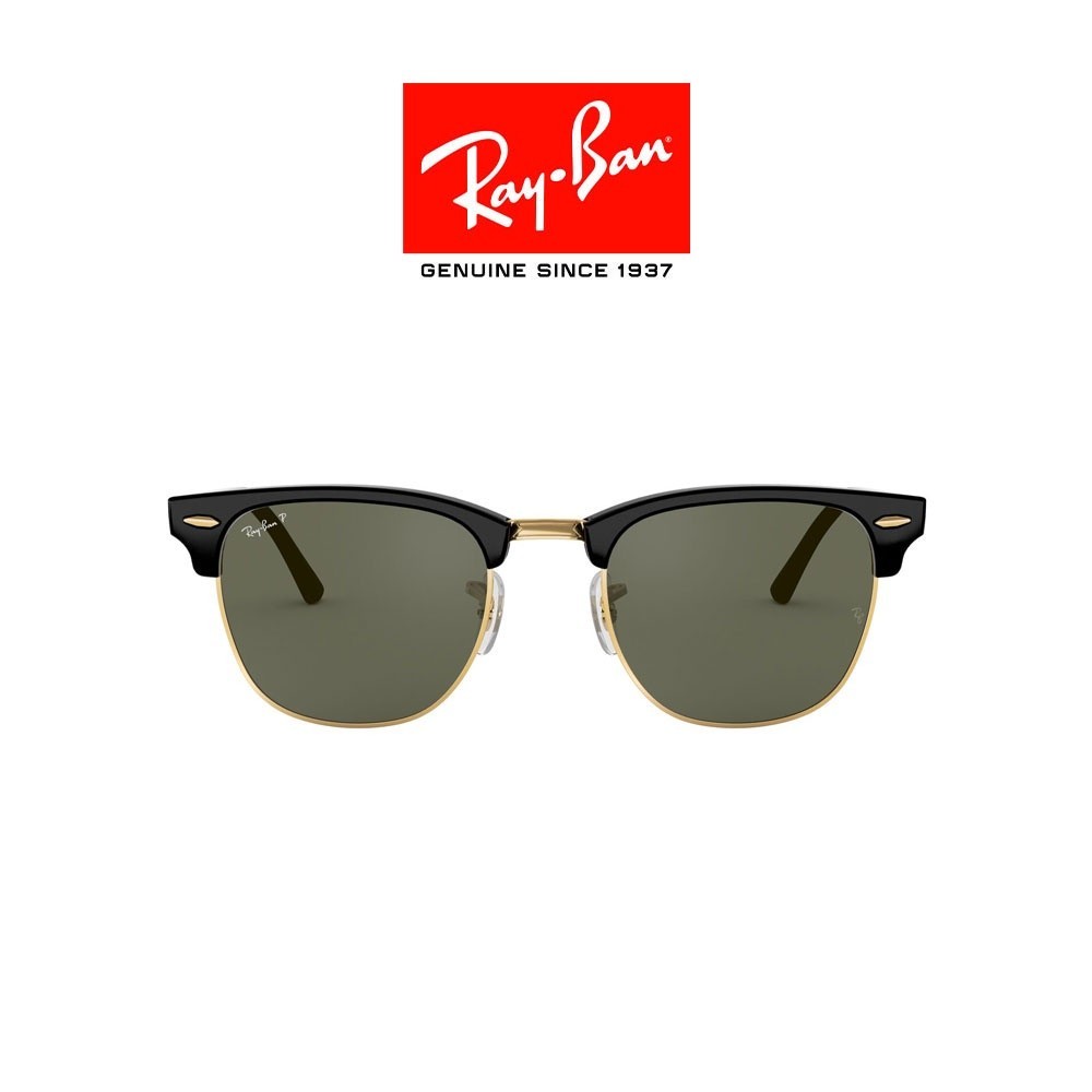 RAY-BAN CLUBMASTER - RB3016F 901/58 -Sunglasses แว่นกันแดด