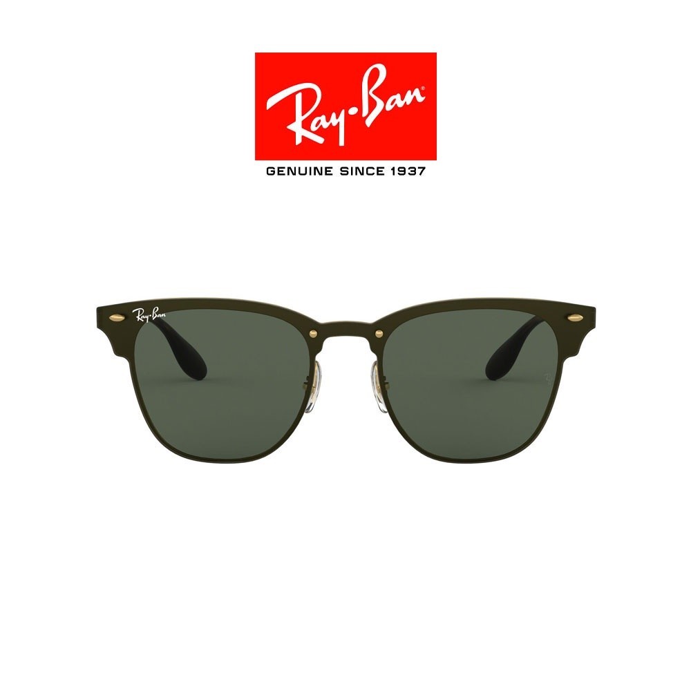 Ray-Ban Blaze Clubmaster - RB3576N 043/71 - size 47 -sunglasses แว่นกันแดด