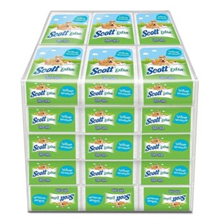Scott สก๊อตต์ เอ็กซ์ตร้า ป๊อปอัพ กระดาษเช็ดปาก  กระดาษทิชชู่…