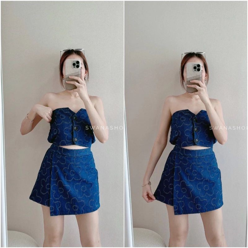 Hana jean set “🧢🌼 - Swanashop