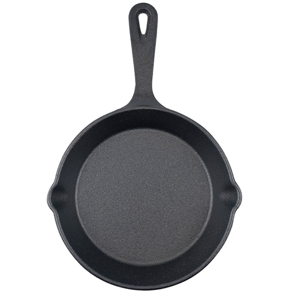 Pan Iron Cast Frying Egg Steak Cooker Pot Mini Enamel Saucepan Steak Steak Cookers Maker Cookware Om