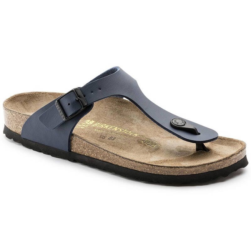 Birkenstock รองเท้าแตะ Unisex รุ่น Gizeh สี Blue - 143621 (regular)